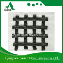 400kn / M High Intensity Warp Stricken Polyester / Pet Geogrid